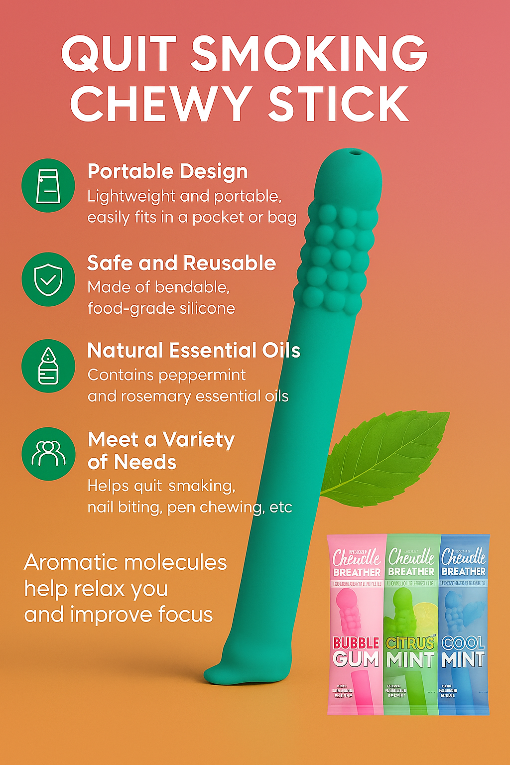 ZenBreather™ — Keep the gesture Quit the bad habit